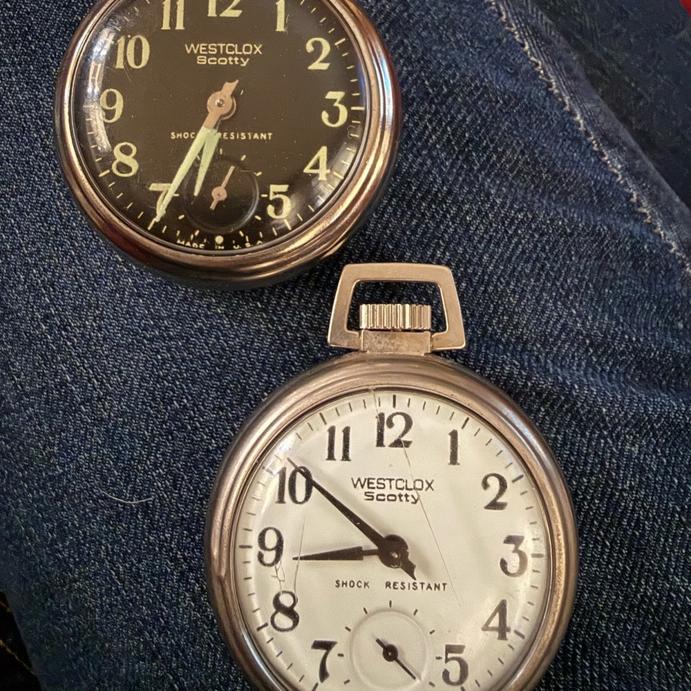 Westclox Scotty Pocket Watches